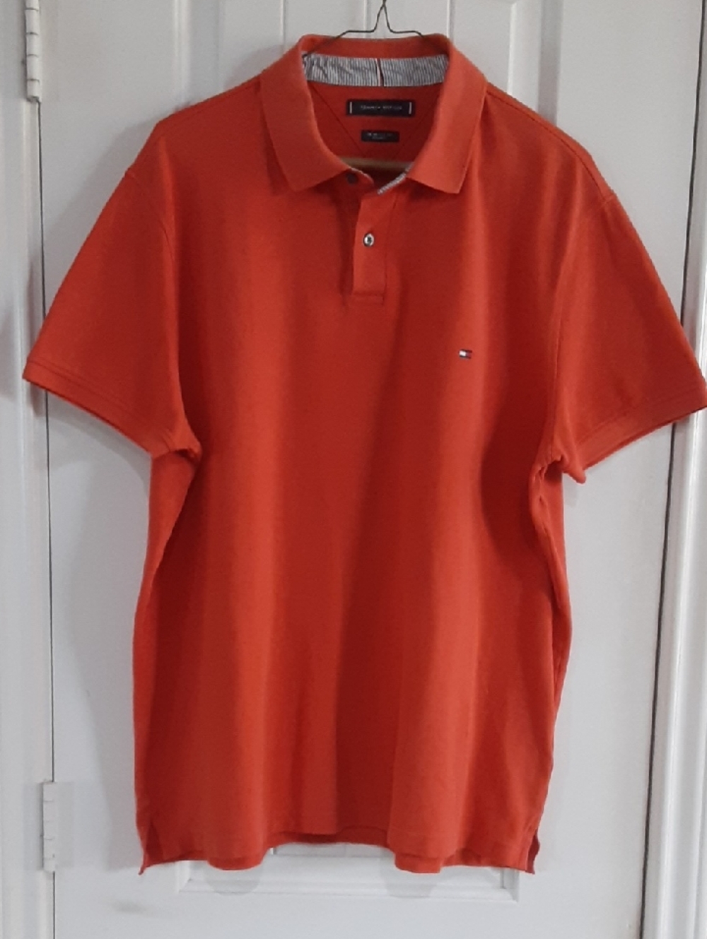 Tommy Hilfiger "The 1985 Polo" - Bright Begonia Orange - XL